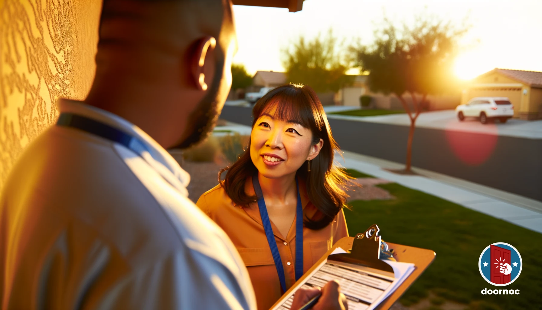 Best Route Planning for Political Canvassing: Maximize Voter Contact - Voter engagement