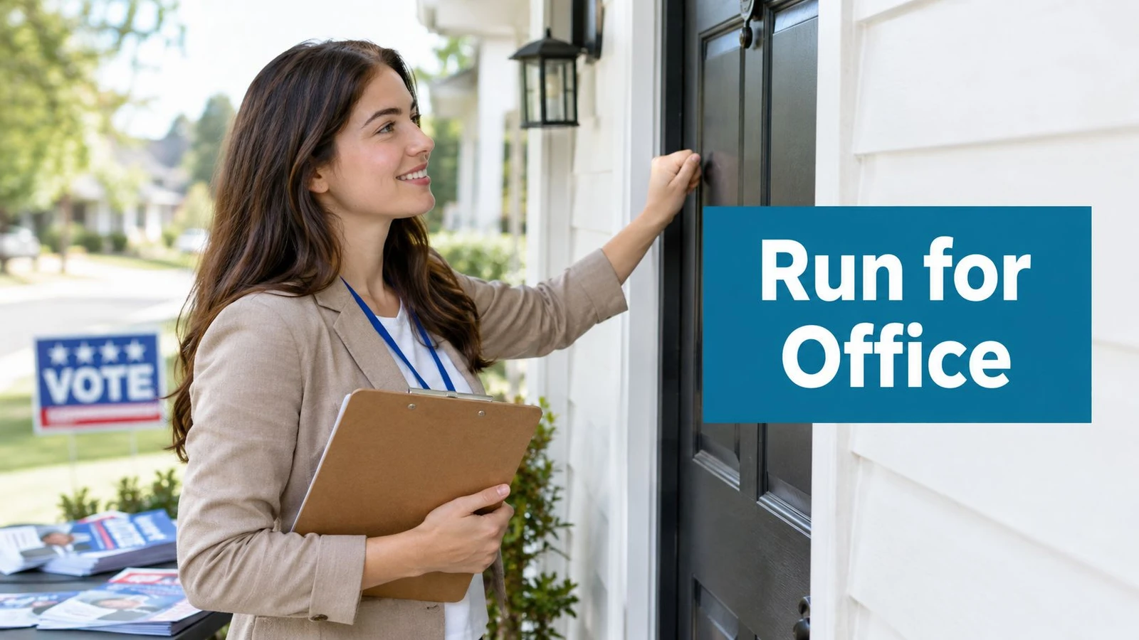 How to Run for Office with No Experience: First Steps
