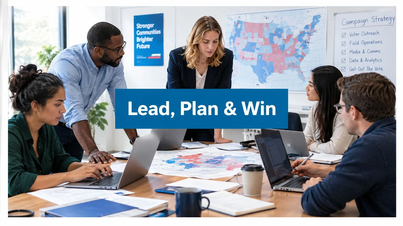Political Campaign Manager: Lead, Plan & Win
